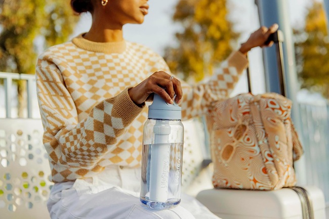 lifestraw go being used