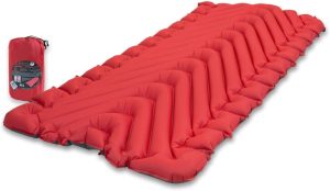 Klymit Insulated Static V Luxe Inflatable Sleeping Pad for Camping