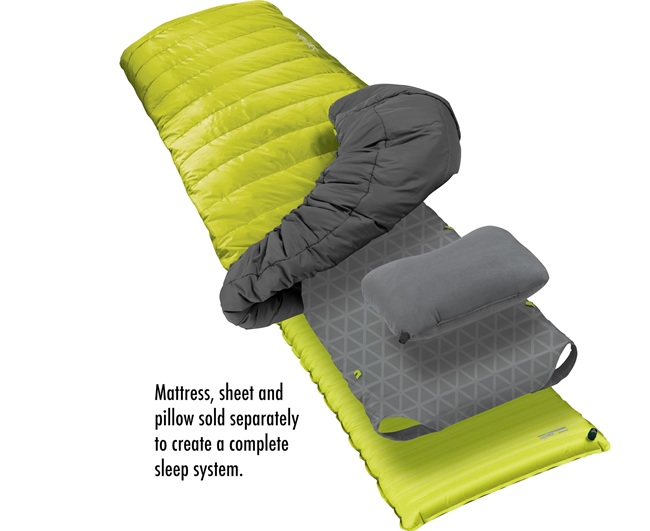 Therm-a-Rest Corus 35-Degree Down Backpacking and Camping Quilt