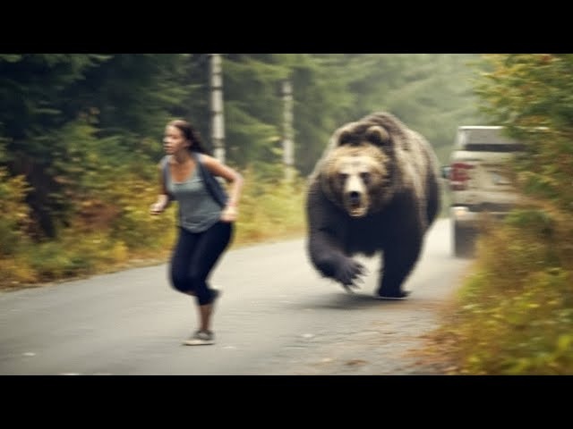 prevent a charging bear