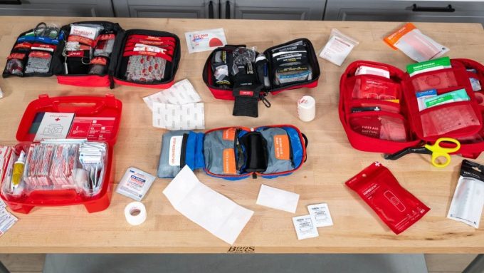 whats in a camping first aid kit