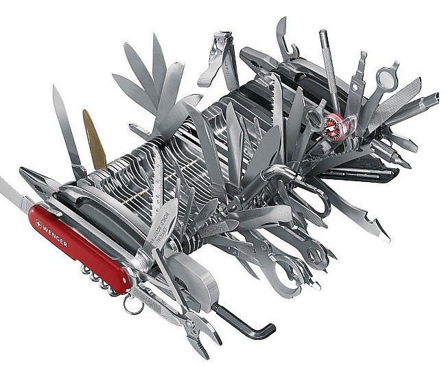 beest swiss army knife to use in the wile